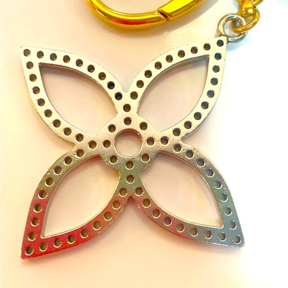 LOW STARTπ₯π₯π₯π₯Louis Vuitton Bijoux Sac Tapage
Gold Tone Key Ring Bag Charm - Picture 8 of 11